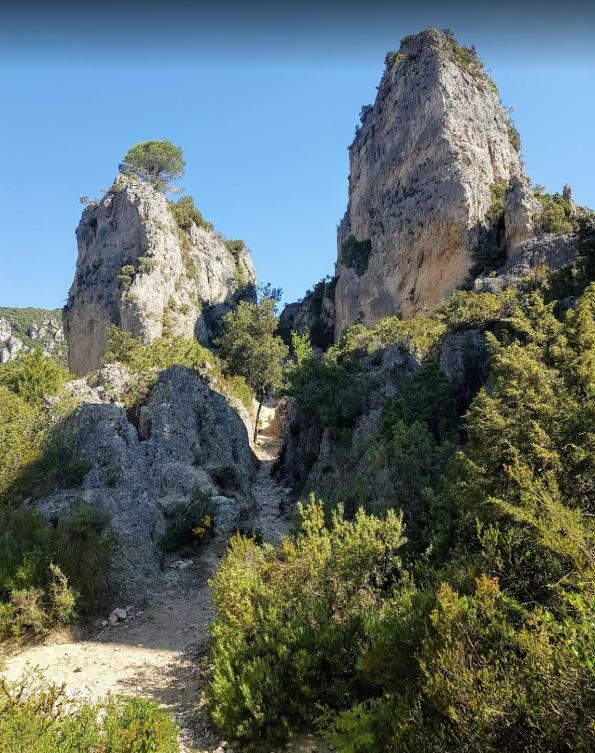 Castelnau-de-Guers Les Barons De Guersヴィラ エクステリア 写真